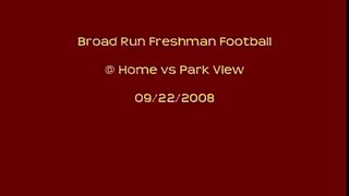 Broad Run Freshman Football vs Park View