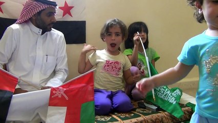 طفلة سورية تطلب مساعده الوالدها - 29 شعبان 1434هـ