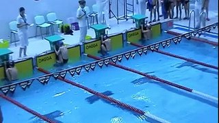 04 Szymon - Pływanie Grzbiet Zawody 50m - 2012.12.15