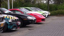 Supercars Leaving Car Meet! - GT-R, M5 V10, Shelby GT500, R8 V10 & More!