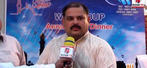 ALI NUSRAT at Annual Iftar Dinner by WS Group & Azad Group LCCI