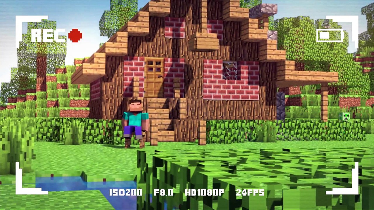 Creeper Prank Gone Wrong! (Minecraft Animation)