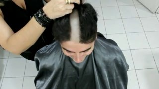 clippers shaved for hair implantation
