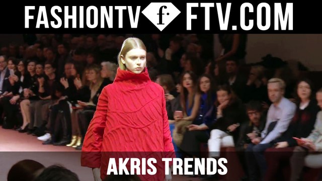 Paris Fashion Week F/W 16-17 - Akris Trends | FTV.com