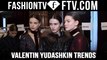 Paris Fashion Week F/W 16-17 - Valentin Yudashkin Trends | FTV.com