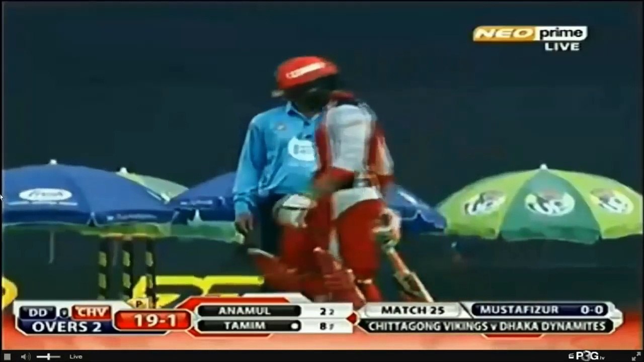 Mustafizur Rahman VS Tamim Iqbal __ Unplayable delivery by Mustafiz