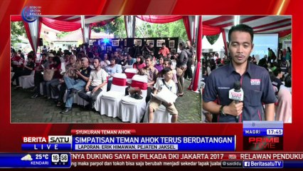 Kemeriahan Syukuran Perolehan Satu Juta KTP Dukungan Ahok