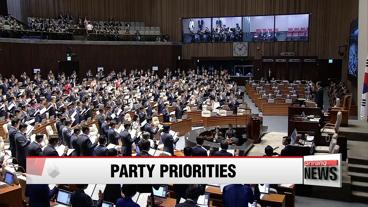 Korea's three main parties outline platforms ahead of parliamentary briefings