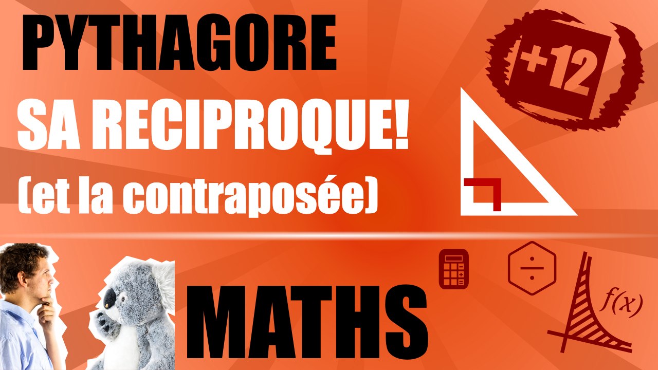 RECIPROQUE du théorème de Pythagore | Exercice classique corrigé | Maths 4e/3e | totolekoala