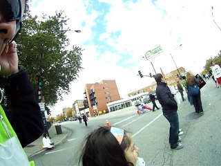 2012 Chicago Marathon - Sol llegando milla 23