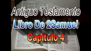 Libro De 2Samuel.  Capítulo (4 d 24) --  Antiguo Testamento