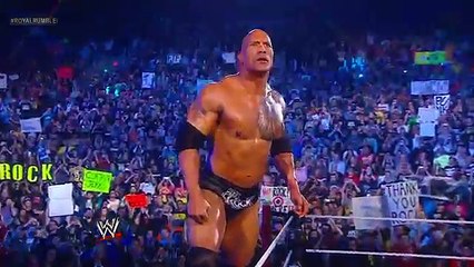 The Rock Wins the WWE Championship at Royal Rumble 2013
