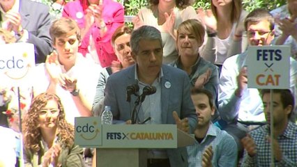 Homs dice a Rajoy que Cataluña es pueblo libre que no se convence con miedo
