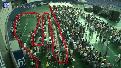 AKB48 Yuko Oshima Landscape of Handshake Meeting