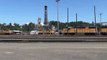 Union Pacific motive power @ Albina Yard with Smokestack in background,  7/26/14 00024
