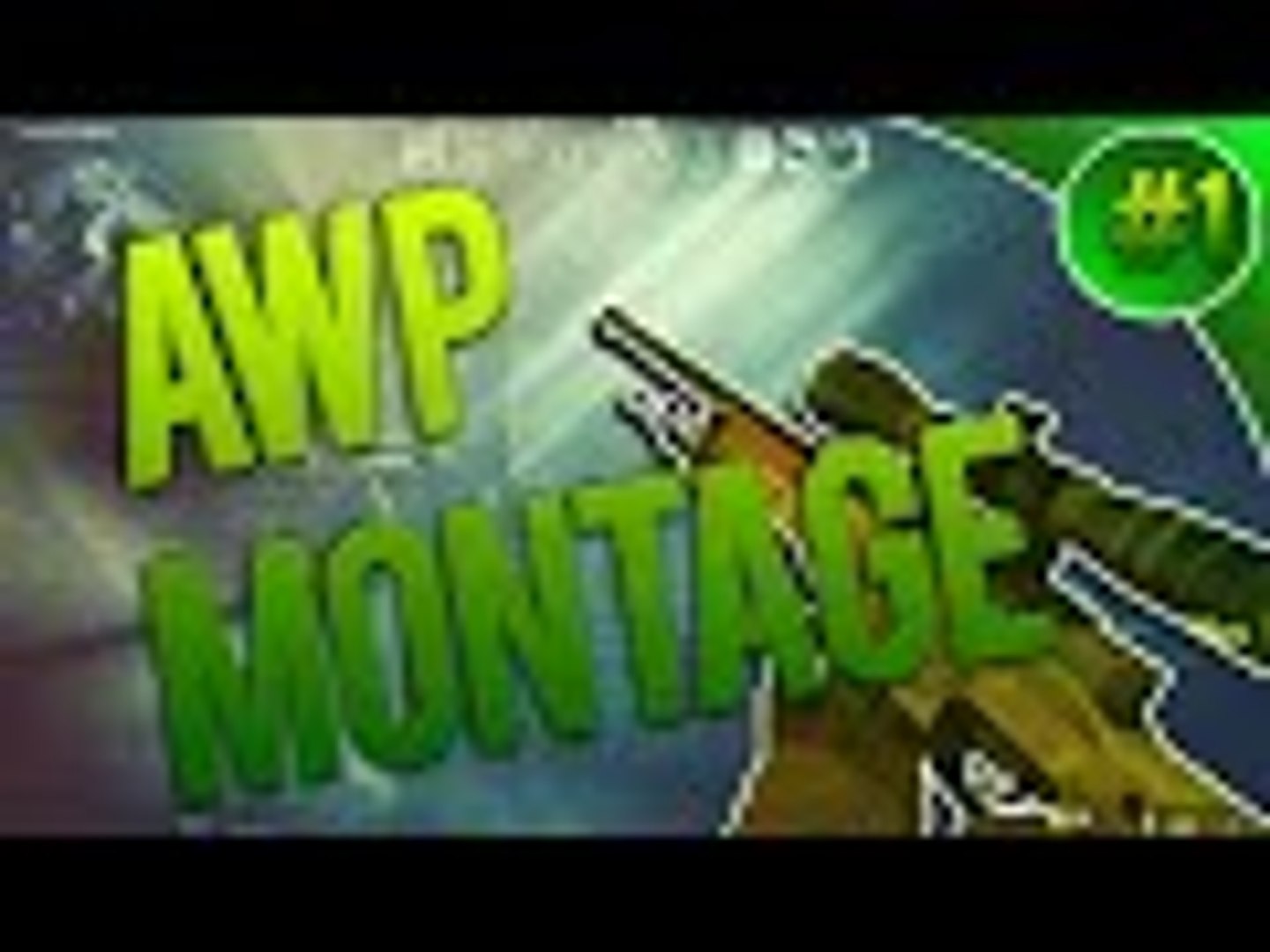 ⁣CS GO AWP Sniping Montage #1