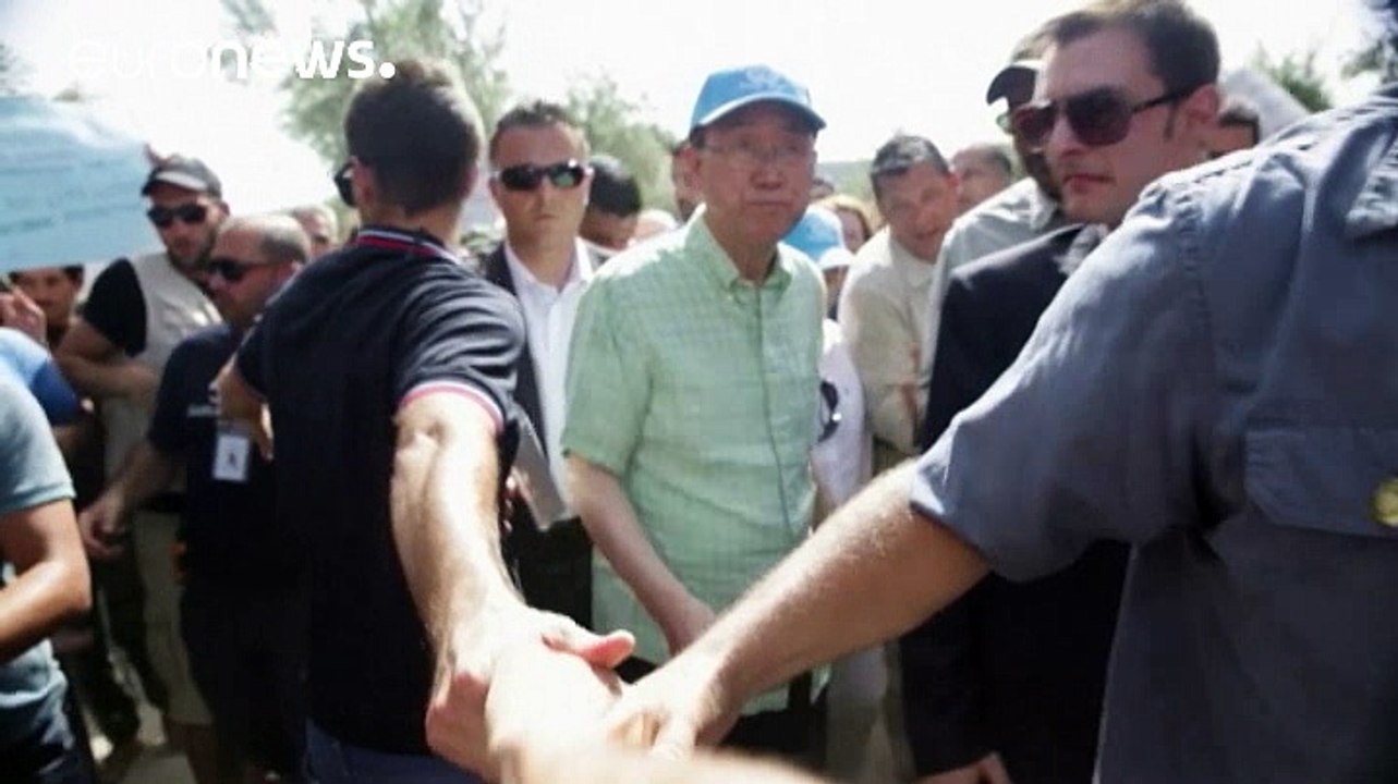 Flüchtlingskrise: un-generalsekretär fordert unterstützung für griechenland