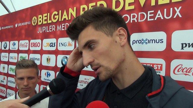 Meunier: J'avais peur d'aller trop vers l'avant mais le coach me poussait