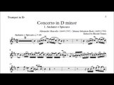 [Accompaniment] Marcello / Bach BWV974 Concerto in D minor 1 Andante e spiccato [Sheet music]