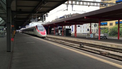 Rame Pendolino CFF à Genève