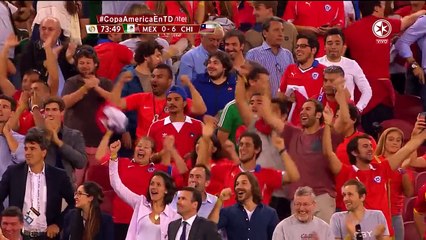 0-6 Eduardo Vargas Gol - Mexico 0-6 Chile - Copa America Centenario - 18.06.2016