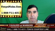 Golden St Warriors vs. Cleveland Cavaliers Free Pick Prediction Game 7 NBA Pro Basketball Finals Odds Preview