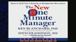 different   The New One Minute Manager CD