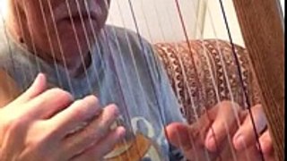 Mozart's theme from Magic Flute - on 26 string pine harp