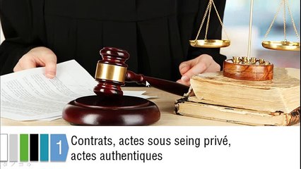 Actes Sous Seing Privé