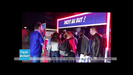 France-Suisse au Cube Troyes