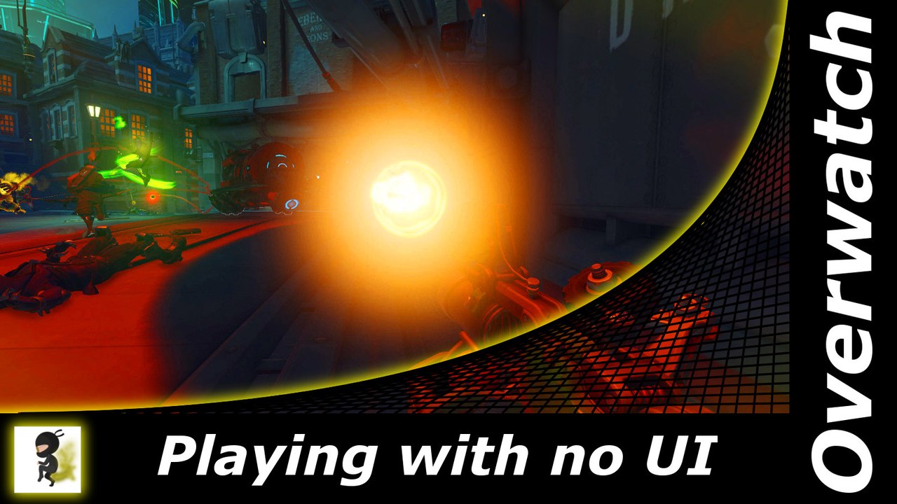 Overwatch: Playing with no UI isn't bad at all...