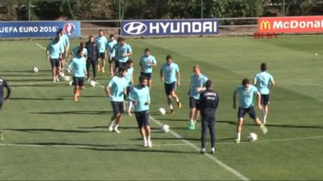 A Milli Takım, Çek Cumhuriyeti Maçı Hazırlıklarını Sürdürdü