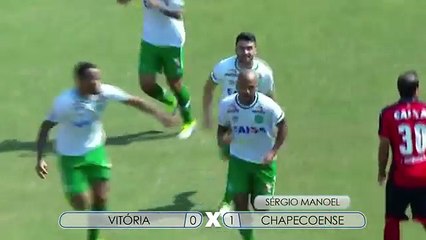 Brasileirão 2016 - Vitória 1 x 2 Chapecoense