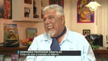 Corpo do ator Rubén Aguirre, o Professor Girafales, é cremado no México