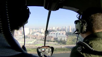 Em meio a trânsito caótico, paulistanos já trocam o táxi pelo helicóptero