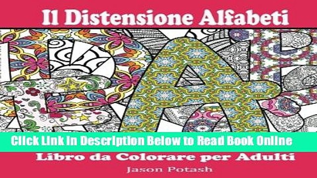 Download Il Distensione Alfabeti Libro da Colorare per Adulti (La Distensione adulti Disegni da