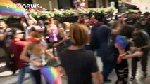 Turkish police stop Istanbul gay pride event with tear gas and plastic bullets