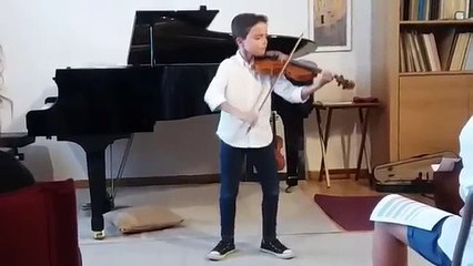 Elías Henry-Picó (violon) - J.H. Fiocco - 18 juin 2016