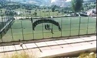 Kastamonu Polis Meslek Yüksekokulu 14.Dönem meskun mahallere giriş eğitimi Ay Yıldız gösterisi
