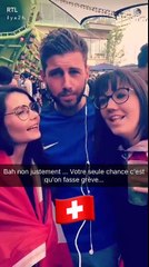 Pour France-Suisse, RTL est allé chambrer les adversaires des Bleus en direct sur Snapchat