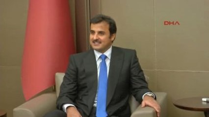 Cumhurbaşkanı Erdoğan Katar Emiri ile Görüştü