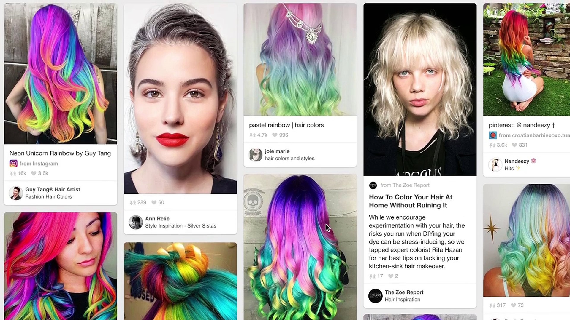 Diy Glow In The Dark Unicorn Hair Man Vs Pin Pinterest Test