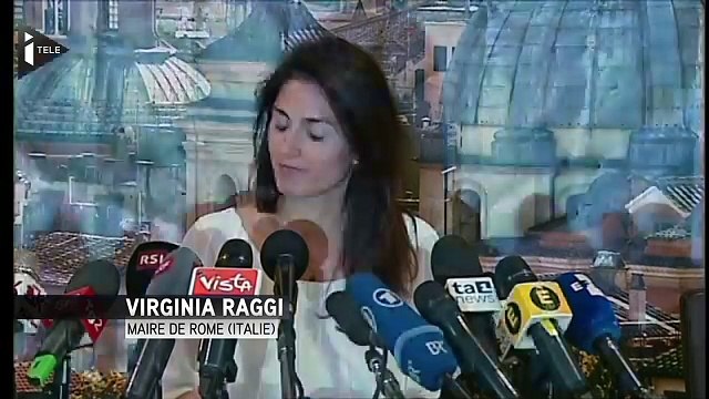 Virginia Raggi, candidate du Mouvement 5 Etoiles, élue première femme maire de Rome - 20/06/2016 à 01h25
