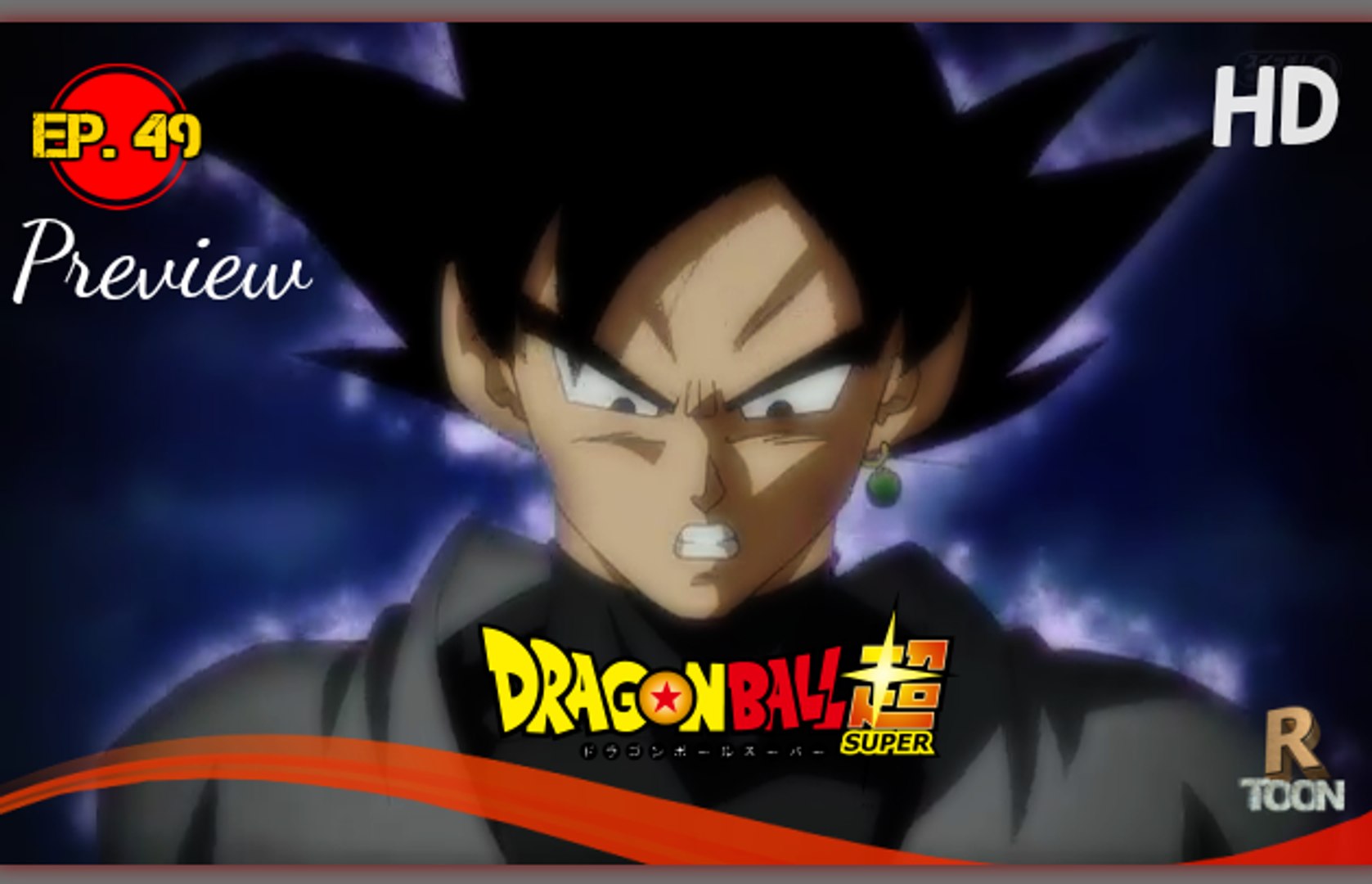 Dragon Ball Super Dublado episódio 49 - Goku VS Trunks e Goku Black ap