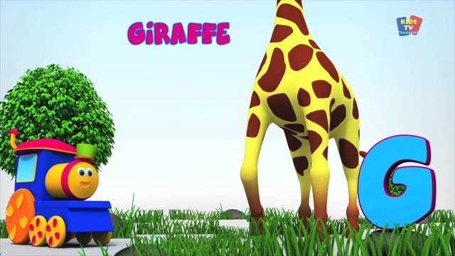 Bob, le train bob animaux abc chanson les enfants l'apprentissage de chansons