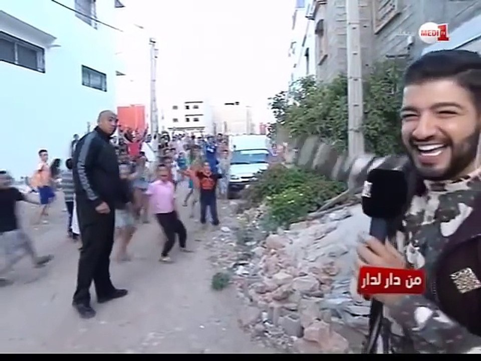 رد فعل حمزة الفيلالي بعد رفض أحد الأشخاص استقباله