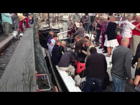 Unlucky Couple Faceplant While Dancing at Harbor