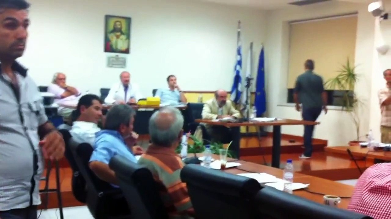 Δημοτικό Συμβούλιο 29/08/2012