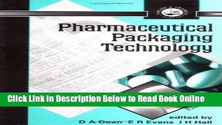 Read Pharmaceutical Packaging Technology  Ebook Online