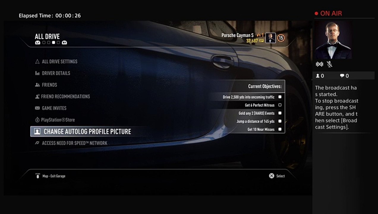 longacre7's Live PS4 Broadcast